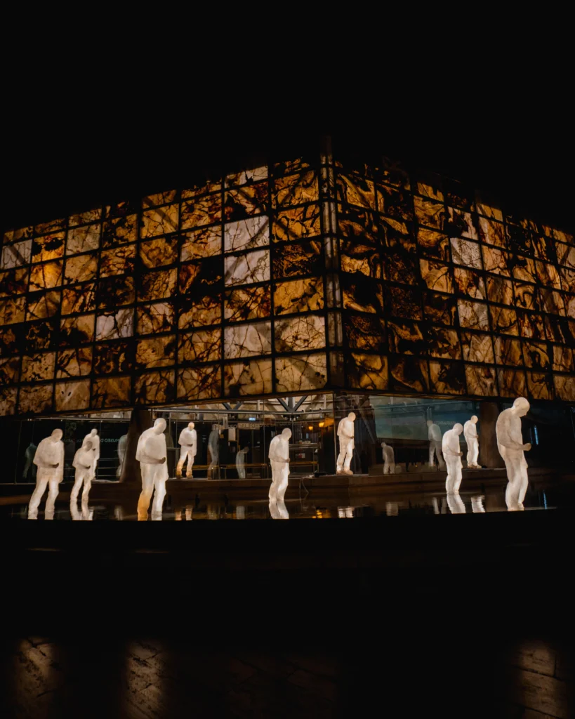 Artificial Humans by Atelier Haute Cuisine on Festival Luce Zaragoza 2025