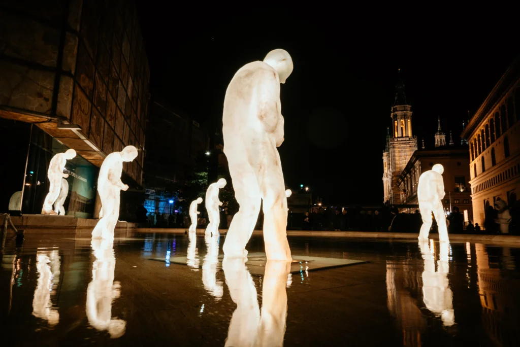 Artificial Humans by Atelier Haute Cuisine in Festival Luce Zaragoza 2025